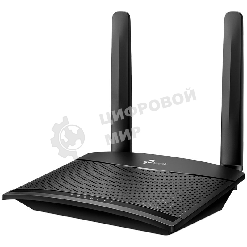 Роутер беспроводной TP-Link TL-MR100 N300 10/100BASE-TX/4G(3G) cat.4 черный