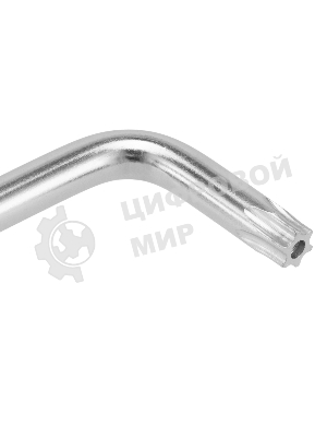 Набор ключей Matrix имбусовых HEX-TORX, 18 шт: HEX 1,5–10 мм, T10-T50, CrV, удлиненные, сатин.