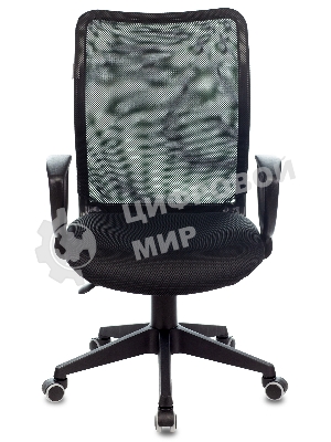 Кресло Бюрократ Ch-599AXSN черный, сетка, 120 кг, механизм качания