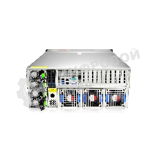 Серверная платформа Gooxi ASR4110G-D10R-G2 4U 10 bay server with direct  bp,based on AMD 7003 series 10x PCIE slots ar rear,support 10 GPU cards 2x 2.5