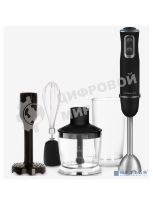 Блендер погружной BRAYER BR1247 1000 Вт, 5 скорост, турбореж, изм 500 мл, стак 600 мл, венчик