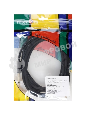 Кабель-соединит 6.35ST(M)/6.35 ST(M), 3м, Telecom PRO TAV6166-3M