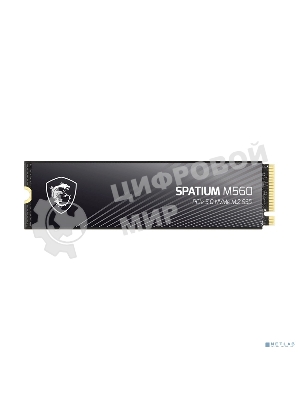 Накопитель SSD PCIE 5.0 NVME M.2 1Tb SPATIUM M560 1Tb MSI