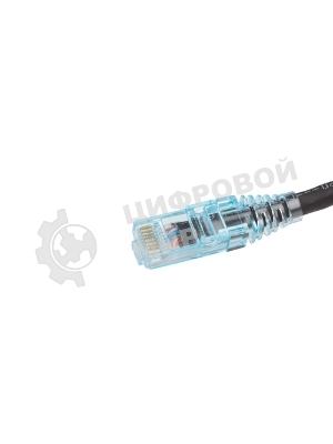 Патч-корд Hyperline U/UTP, Cat.6, LSZH, 1.5 м, зеленый PC-LPM-UTP-RJ45-RJ45-C6-1.5M-LSZH-GN