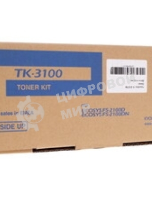 Картридж лазерный Kyocera TK-3100 (1T02MS0NL0) черный для FS-2100D/2100DN/M3040dn/M3540dn 12500 стр.