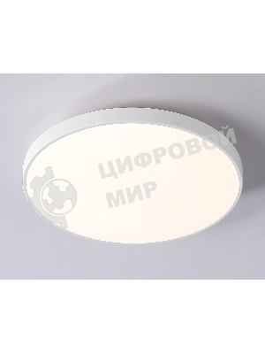 Потолочный светодиодный светильник Ambrella light FZ1220 WH белый IP44 13W 4200K D232*50 (Без ПДУ)
