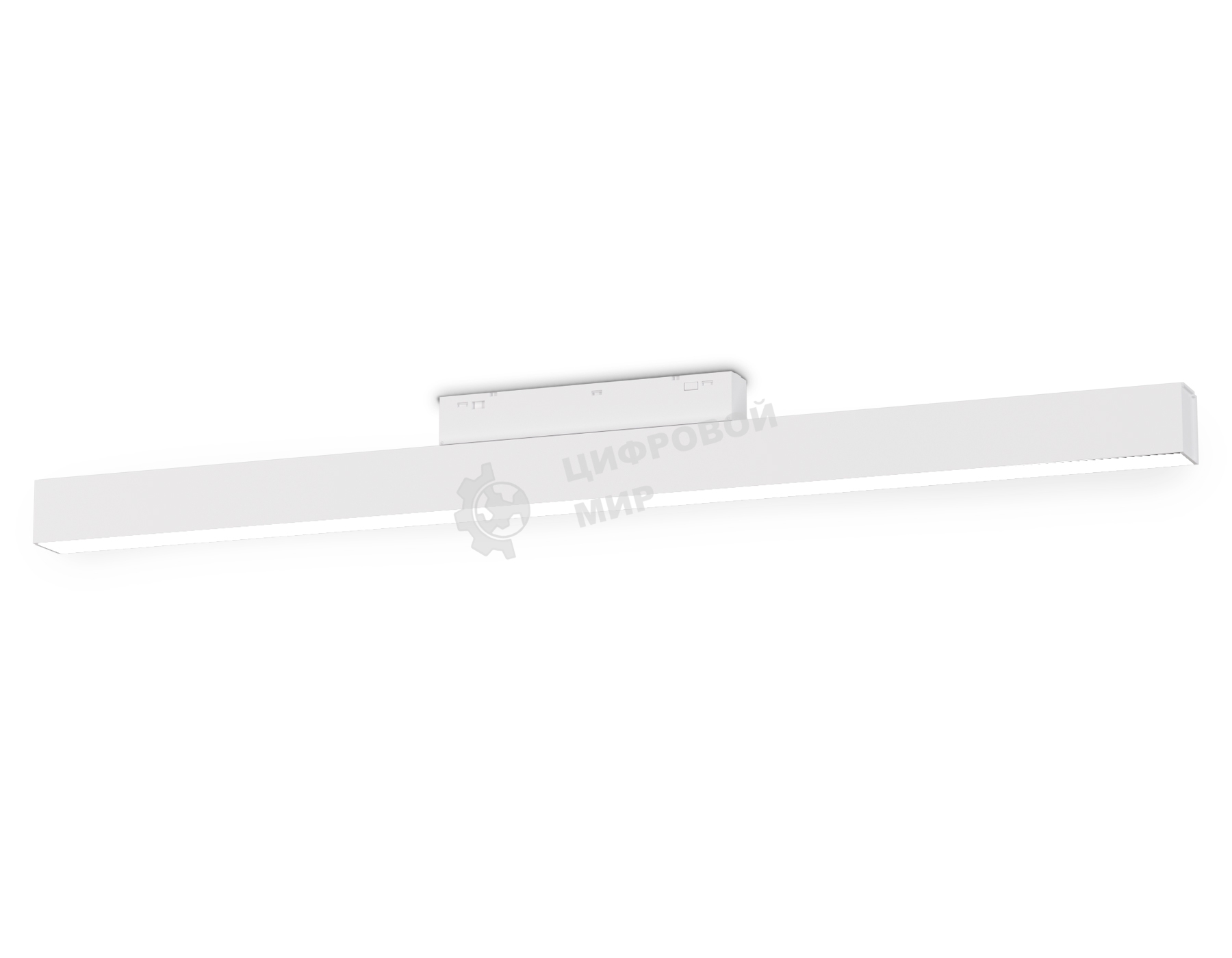 Трековый линейный светильник GL4002 WH белый IP20 15W 4000K 48V 120° 454*22*45