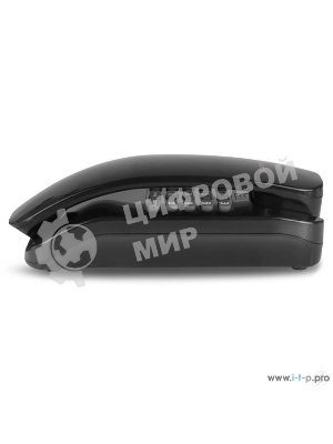 Телефон проводной TEXET TX-215 черный