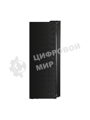 Холодильник Maunfeld MFF177NFSB черный глянц. двухкамерный 263/170л морозилка сбоку, No Frost, Side by Side