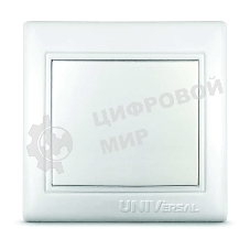Выключатель 1-кл. СП Севиль 10А IP20 белый Universal С0021