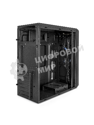 Компьютерный корпус Miditower ExeGate XP-332UC-XP600 (ATX, XP600 с вент. 12см, 2хUSB 3.0/1хTypeC, аудио, черный)