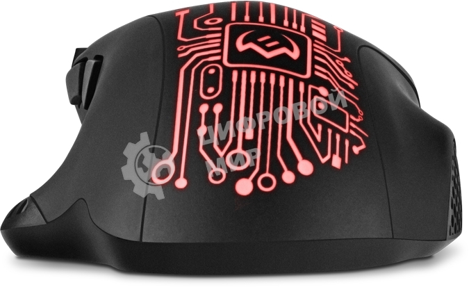 Мышь проводная SVEN RX-G715 черный, 3200 dpi, USB, кнопки - 8