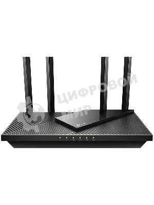Роутер беспроводной TP-Link Archer AX55 AX3000 10/100/1000BASE-TX черный