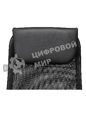 Кресло Бюрократ CH-607 TW-01 черный, сетка, подголовник