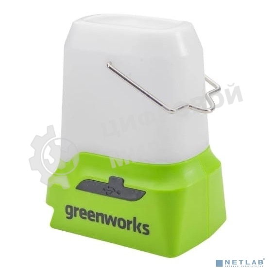 Фонарь аккумуляторный GreenWorks G24LA500, 24V, 500лм, без АКБ и ЗУ (3501007)