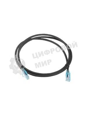 Патч-корд Hyperline U/UTP, Cat.6, LSZH, 1.5 м, зеленый PC-LPM-UTP-RJ45-RJ45-C6-1.5M-LSZH-GN