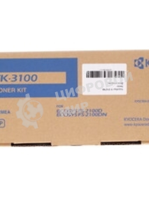 Картридж лазерный Kyocera TK-3100 (1T02MS0NL0) черный для FS-2100D/2100DN/M3040dn/M3540dn 12500 стр.