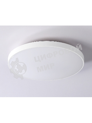 Потолочный светодиодный светильник Ambrella light FZ1220 WH белый IP44 13W 4200K D232*50 (Без ПДУ)