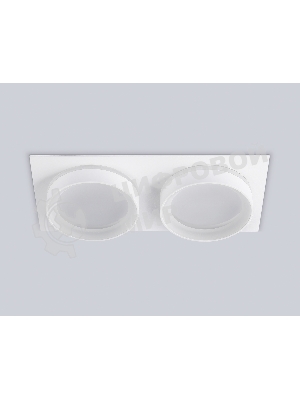 Светильник Ambrella light TN6711/2 WH белый IP44 GX53/2 max 15W 210*105*45