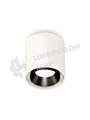 Светильник Ambrella Light XS7722002 SWH/PBK белый песок/черный полированный MR16 GU5.3 (C7722, N7031)