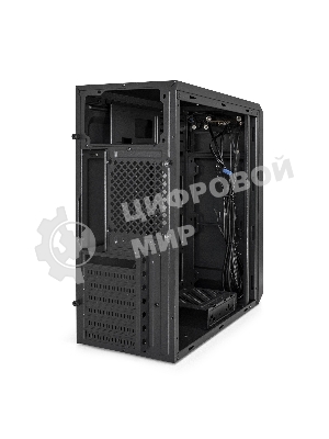 Компьютерный корпус Miditower ExeGate XP-332UC-XP600 (ATX, XP600 с вент. 12см, 2хUSB 3.0/1хTypeC, аудио, черный)