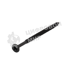 Саморез гипсокартон-металл Kranz 4.2х75, короб (100 шт./уп.)