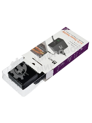 Сетевое зарядное устройство ACD-P602W-V1B 60Вт, 2xUSB 1PD+1QC, 3.6~20В/3А RTL