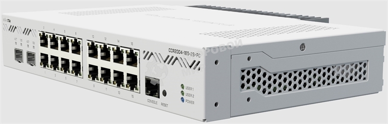 Маршрутизатор Mikrotik CCR2004-16G-2S+PC