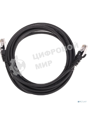 Патч-корд U/UTP Rexant cat.5e, RJ45-RJ45, 26AWG, ZH нг(А)-HF, черный, 3м