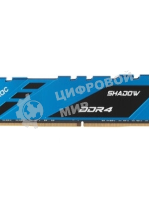 Оперативная память Netac Shadow III, DDR4, 8GB (1x8GB), 3200 MHz, CL16, с радиатором, белый