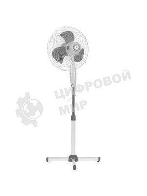Вентилятор Kraft FS40-1621G серый, напольный, 40 Вт, 3 скорости, 40 см