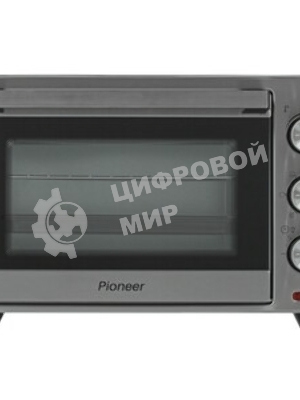Мини-печь Pioneer MO5011G 25 л, 1600 Вт, серебристый