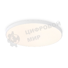 Потолочный светодиодный светильник Ambrella light FZ1221 WH белый IP44 18W 4200K D302*50 (Без ПДУ)