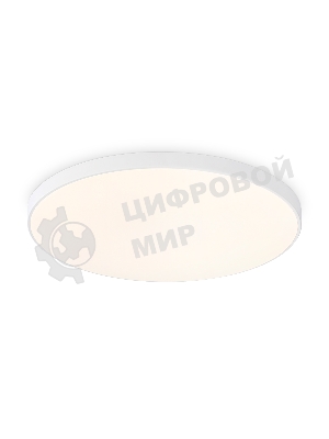 Потолочный светодиодный светильник Ambrella light FZ1221 WH белый IP44 18W 4200K D302*50 (Без ПДУ)