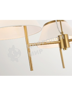 Люстра Ambrella light LH72471/3 BS/WH латунь/белый Е14/3 max 40W D800*290-1080