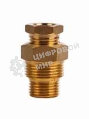 Сальник PROconnect с двойной резьбой 1/2 и 3/4 для ввода кабеля в трубу