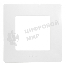 Рамка 1 пост. белый ETIKA