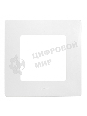 Рамка 1 пост. белый ETIKA