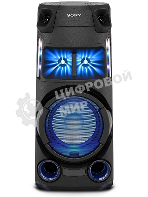 Минисистема Sony MHC-V43D черный/CD/CDRW/DVD/DVDRW/FM/USB/BT