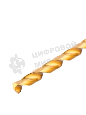 Сверло спиральное по металлу 8 x 300мм, HSS, нитридтитановое покрытие Matrix