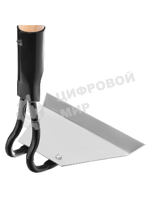 Мотыга Сибртех, нержавеющая сталь, 150х90х1300 мм, деревянный черенок