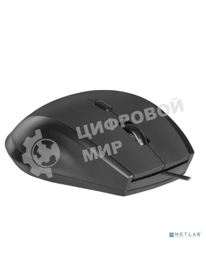 Мышь проводная Defender Accura MM-362 черный, 1600 dpi, USB, кнопки - 6