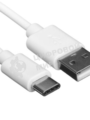 Кабель USB-Type-C Rexant 2A/PVC/белый/1м