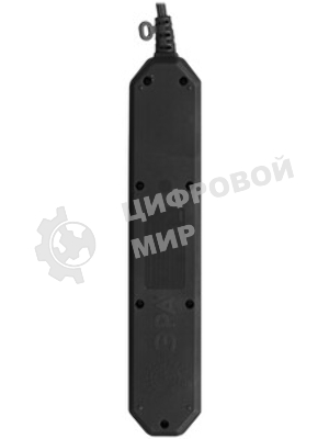 Сетевой фильтр ЭРА USF-5es-3m-B, 3 м, черный