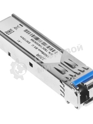 SFP-трансивер D-Link 330R/10KM/A1B WDM с 1 портом 1000Base-BX-U (Tx:1310 нм, Rx:1550 нм) для одномодового оптического кабеля (до 10 км, разъем Simplex LC)
