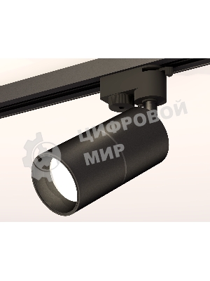 Светильник Ambrella light XT6302010 SBK/PBK черный песок/черный полированный MR16 GU5.3 (A2521, C6302, A2061, C6302, N6111)