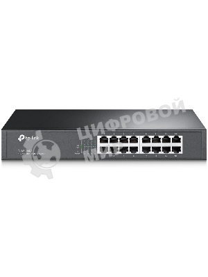 Коммутатор сетевой неуправляемый TP-Link SMB TL-SF1016DS 16 ports 10/100 Мбит/с
