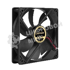 Вентилятор для корпуса ExeGate ExtraPower EP12025S2P черный, 120 мм, 1800 об/мин, 28 дБ, 2 pin