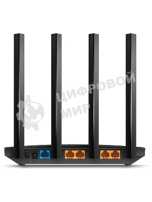 Роутер беспроводной TP-Link Archer C80 AC1900 10/100/1000BASE-TX черный