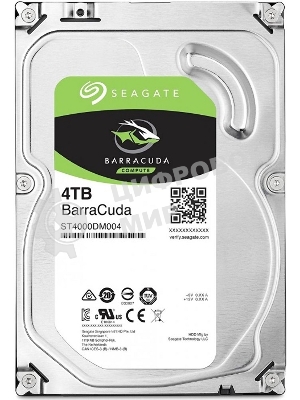 Жесткий диск Seagate Barracuda 3.5 4Tb 5400RPM OEM SATA 6Gb/S 256MB ST4000DM004